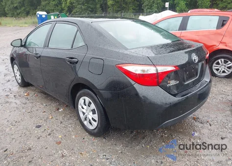 2015 Toyota Corolla L from USA, damaged, VIN 2T1BURHE6FC289613